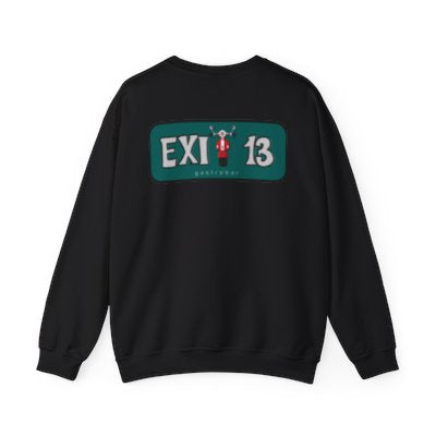 Sweatshirt with your logo: front or/and back sides