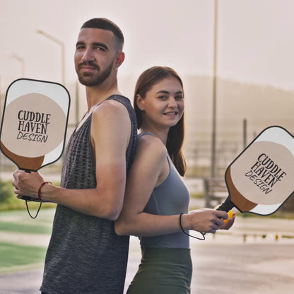 Custom Pickleball Set: Two Paddles and Two Balls