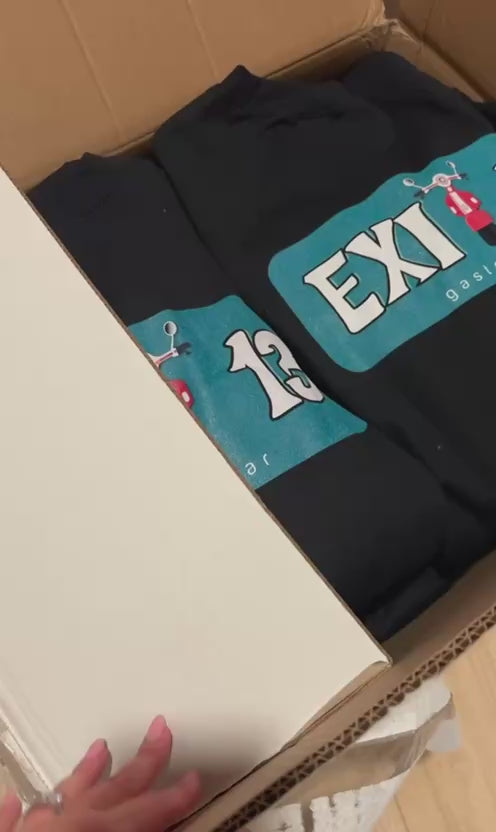 Sweatshirt with your logo: front or/and back sides